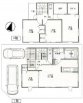 北23東角地Ｂ間取図