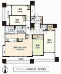 ステイツ幌西グランアージュ間取図