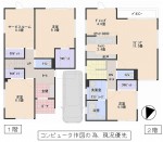 平岸4-1B間取図